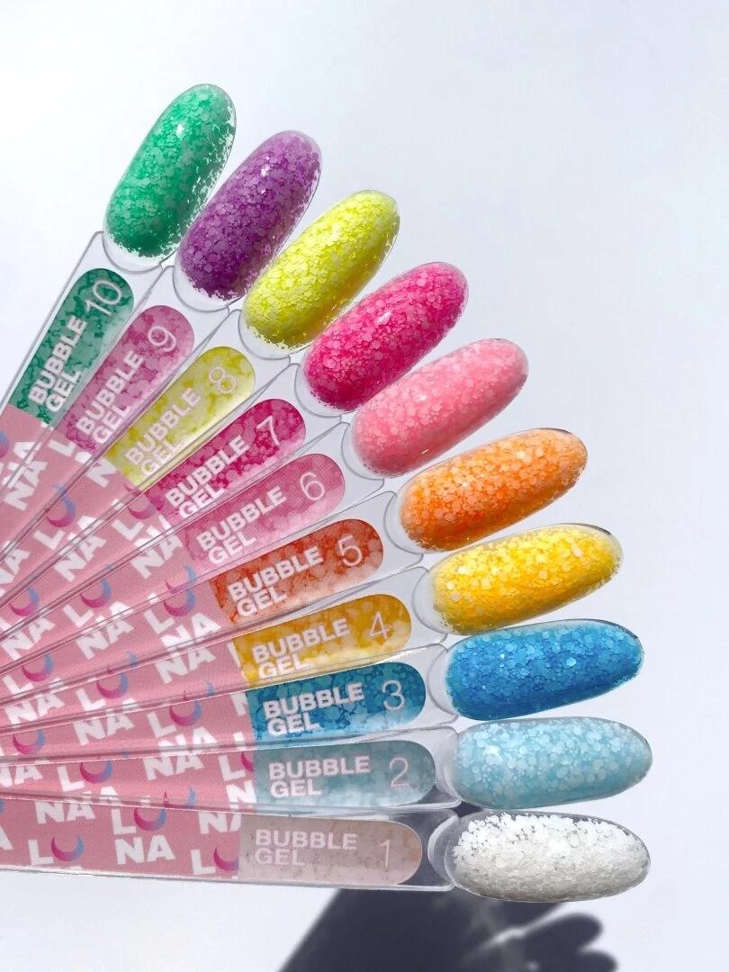 Paillettes pour ongles LUNAmoon Bubble Gel n°3 5 ml