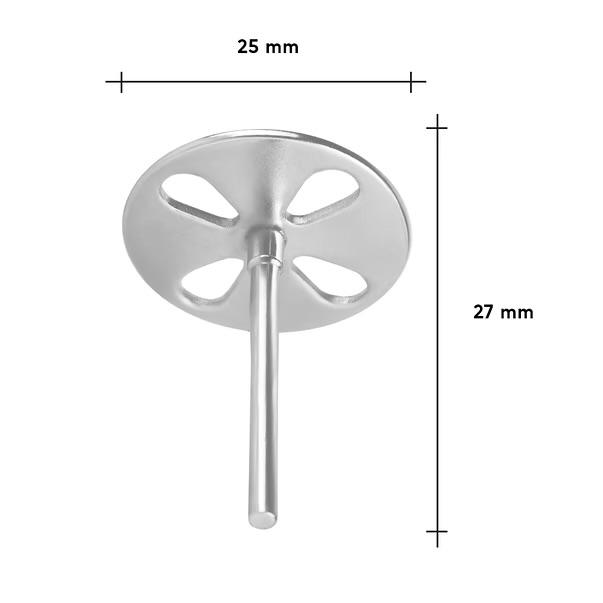 Disque de pédicure allongé PODODISC L EXPERT et set de limes jetables grain 180 5 pcs (10 mm)