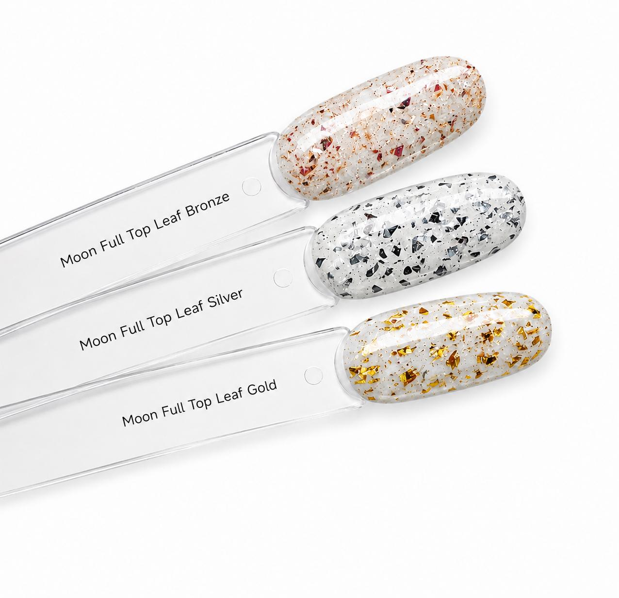 Moon Full Top Leaf Silver Top Coat Sans Résidu 8 ml