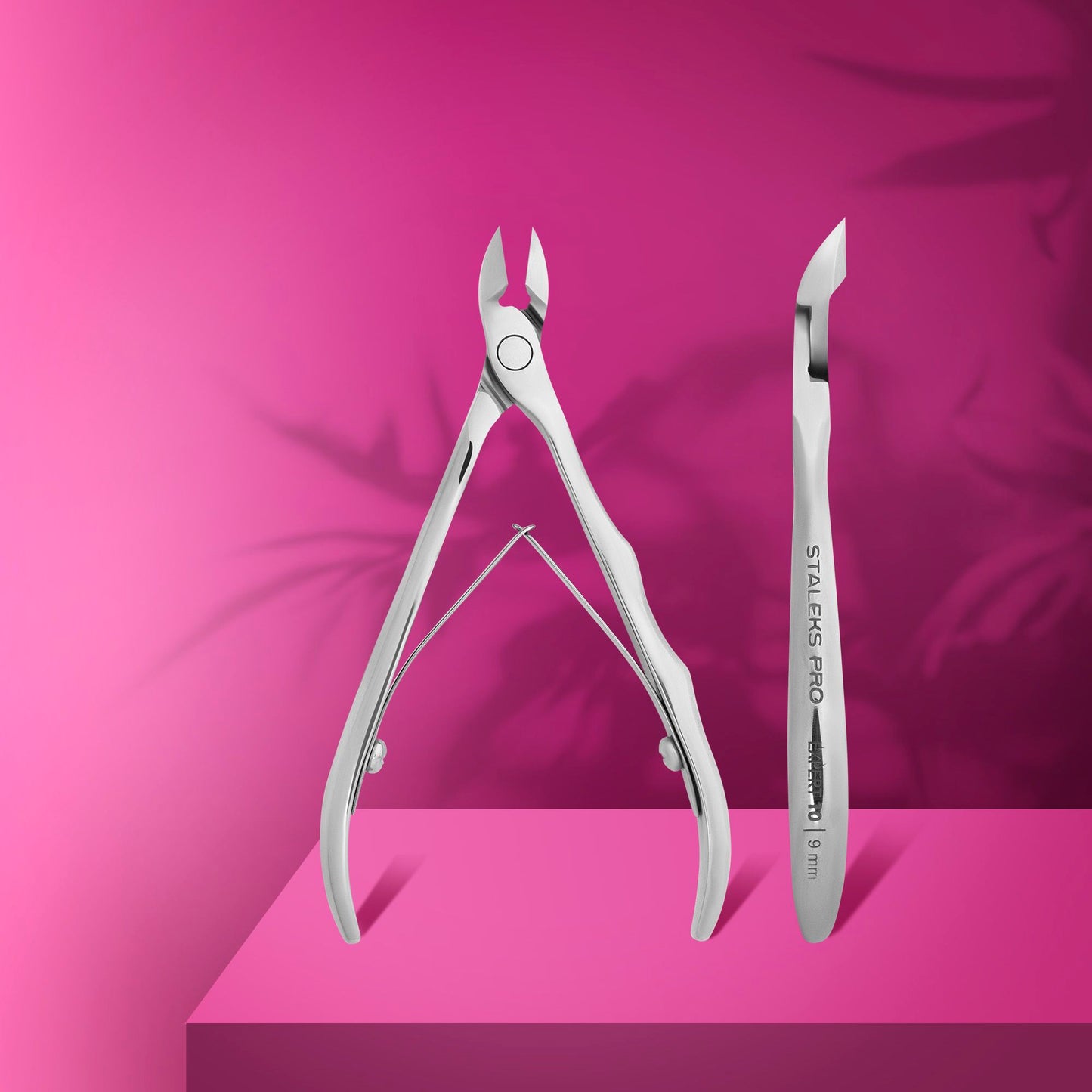 Pince à cuticules professionnelle STALEKS PRO EXPERT 10 NE-10-9 – lames 9 mm