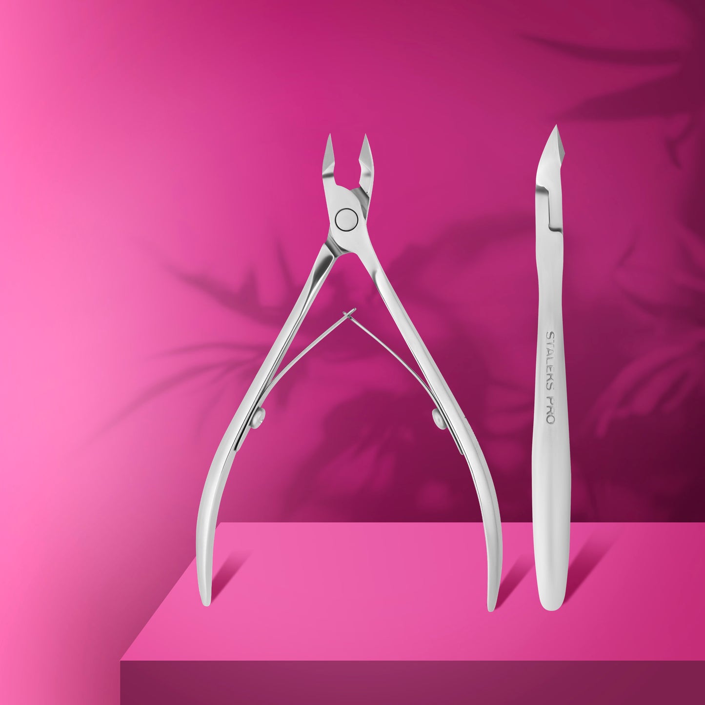 Pince à cuticules professionnelle STALEKS PRO EXPERT 90 NE-90-7 – lames 7 mm