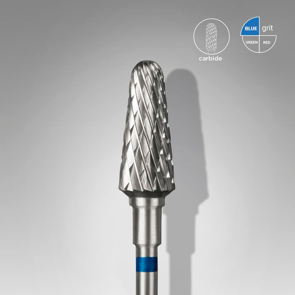 Embout carbure STALEKS PRO EXPERT cône tronqué 6 mm bleu FT70B060/14