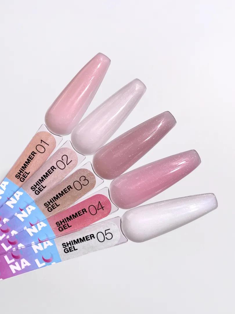 Gel de construction LUNAmoon Shimmer Gel N°5