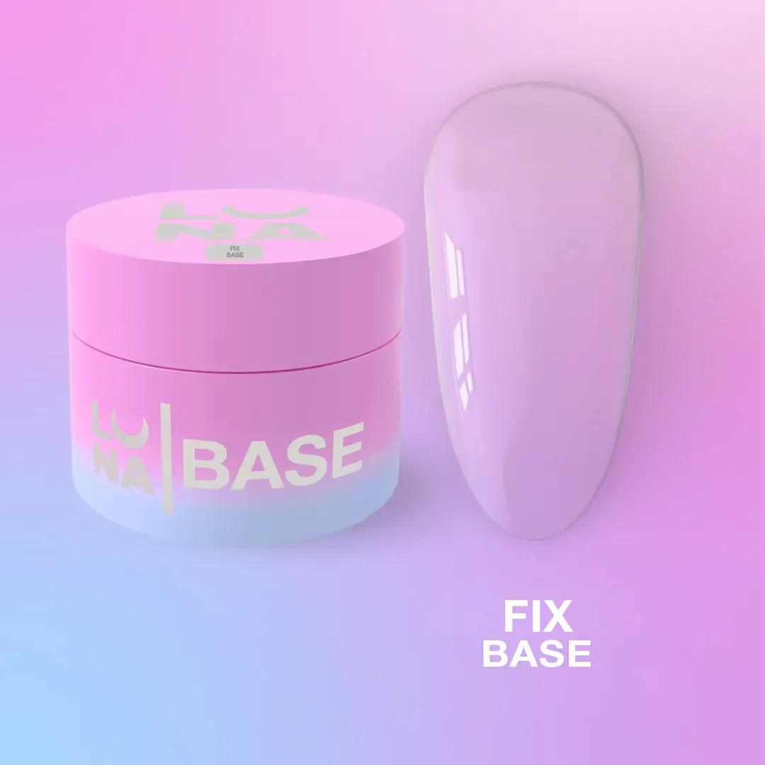 Base pour vernis gel LUNAmoon Fix Base transparente