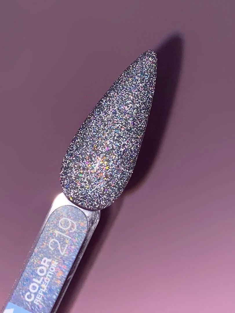 Vernis semi-permanent LUNAmoon réfléchissant color 219 TPO FREE