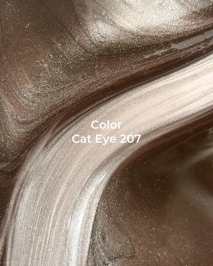 LUNAmoon Color Cat Eye №207 – Vernis semi-permanent magnétique TPO FREE
