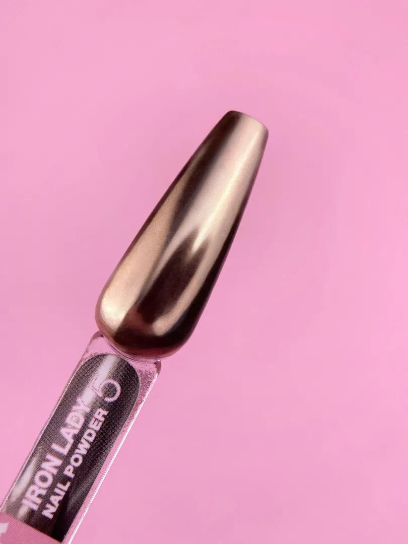 Kit de poudres effet miroir pour ongles LUNAmoon Iron Lady – 6 pièces