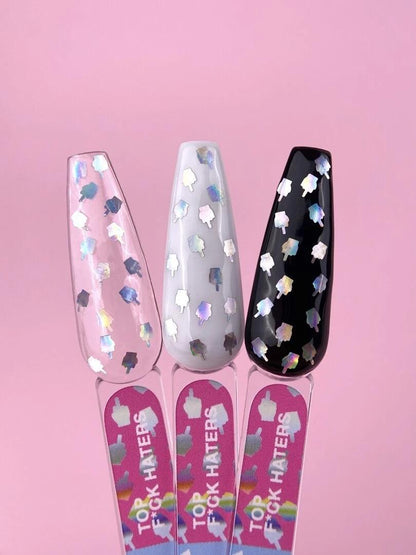 Top pour vernis gel LUNAmoon Top F*ck Haters 13 ml