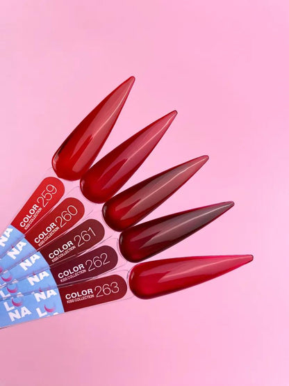 Vernis semi-permanent Color Kiss №260 effet vitrail translucide TPO FREE
