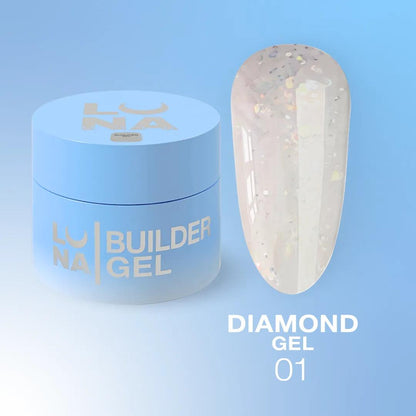 Gel de construction LUNAmoon Diamond Gel N°1