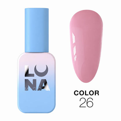 LUNAmoon Color №26 vernis semi-permanent hautement pigmenté TPO FREE