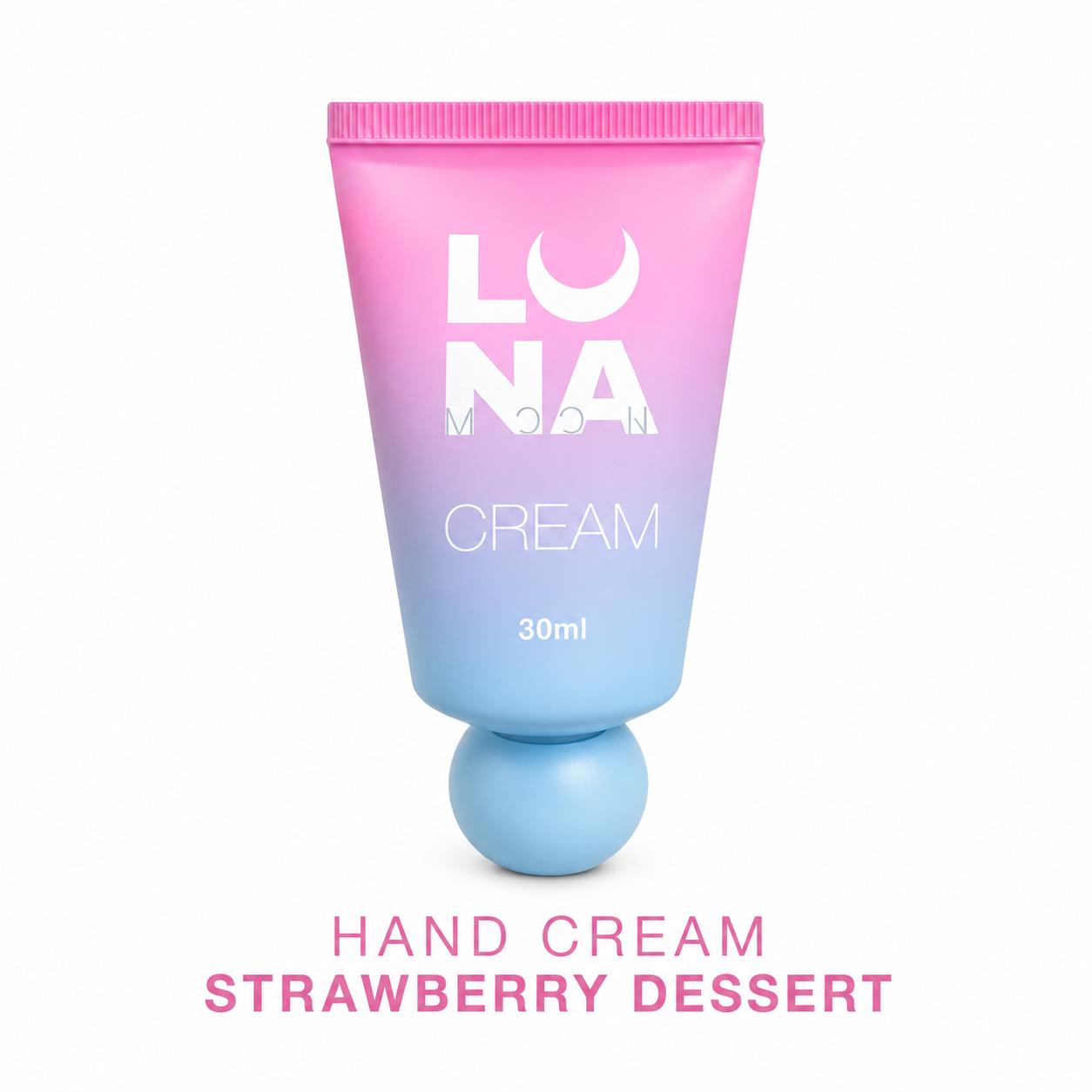LUNAmoon Strawberry Dessert Crème Mains Fraise & Crème