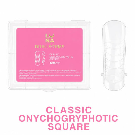 LUNAmoon Formes Supérieures Classic Onychogryphotic Square 120 pcs