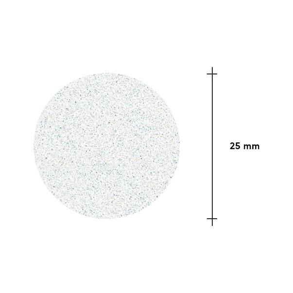 Limes blanches jetables pour disque de pédicure PODODISC L EXPERT 100 grit (50 pcs)