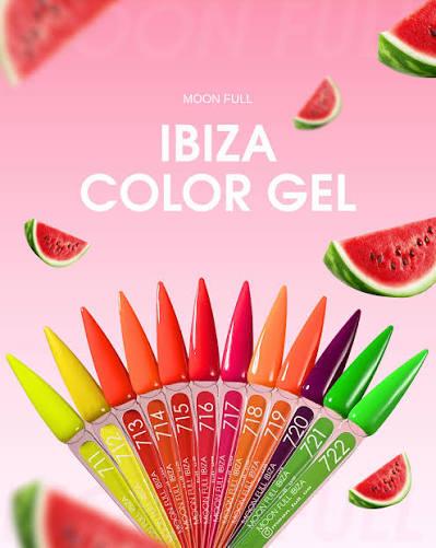 Moon Full Ibiza Color Gel Polish N°719 Vernis Semi-Permanent HEMA FREE TPO FREE