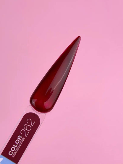 Vernis semi-permanent Color Kiss №262 effet vitrail translucide TPO FREE