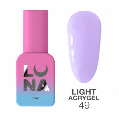 LUNAmoon Light Acrygel Nº49 Acrygel Liquide Renforcement Ongles