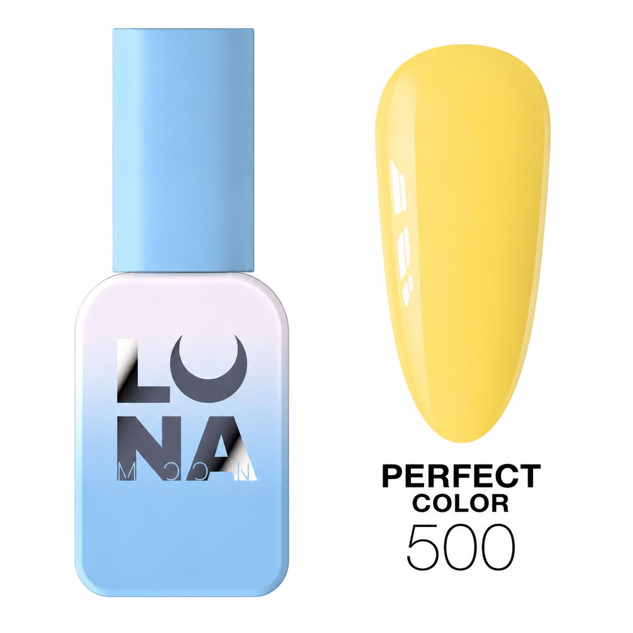 Vernis semi-permanent LUNAmoon Perfect Color 500 – Collection Printemps-Été