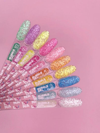 Paillettes pour ongles LUNAmoon Bubble Gel n°7 5 ml