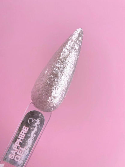 LUNAmoon Sapphire Gel №3 Gel-Pâte Pailleté 5 ml