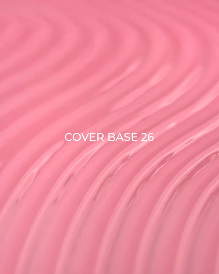LUNAmoon Cover Base 26 Base Camouflage pour Ongles