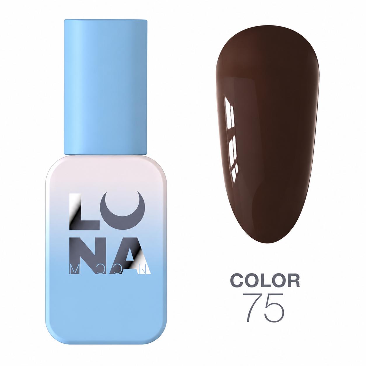 LUNAmoon Color №75 vernis semi-permanent hautement pigmenté TPO FREE