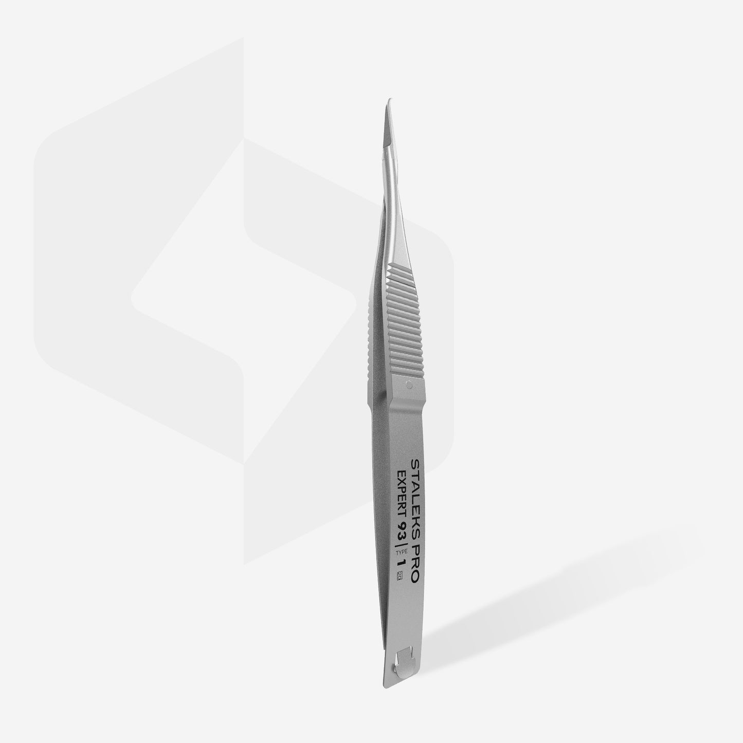 Tweezers-ciseaux professionnels STALEKS PRO EXPERT 93 TYPE 1 SE-93/1 à crochet