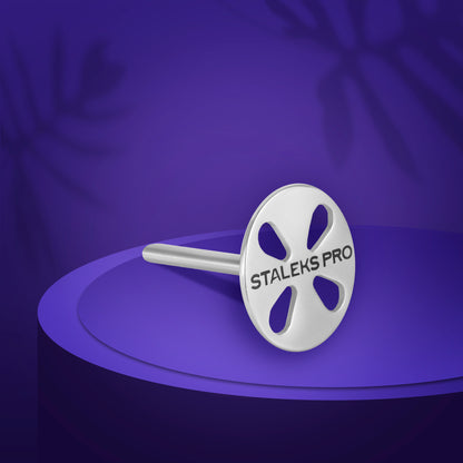 Disque de pédicure allongé PODODISC L EXPERT et set de limes jetables grain 180 5 pcs (10 mm)