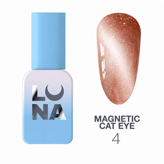 LUNAmoon Magnetic Cat Eye Color N° 4 – Vernis semi-permanent TPO FREE