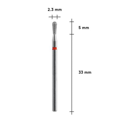 Fraise Diamantée STALEKS PRO EXPERT Match Rouge 2,3 mm FA120R023/5