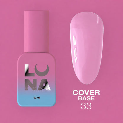 LUNAmoon Cover Base 33 Base Camouflage pour Ongles