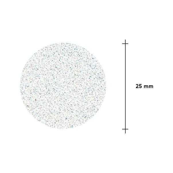 Limes blanches jetables pour disque de pédicure PODODISC L EXPERT 80 grit (50 pcs)