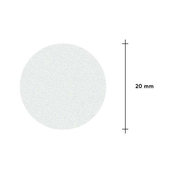 Limes blanches jetables pour disque de pédicure PODODISC M EXPERT 320 grit (50 pcs)