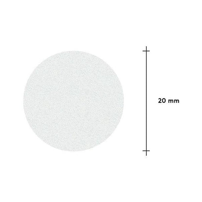 Limes blanches jetables pour disque de pédicure PODODISC M EXPERT 320 grit (50 pcs)