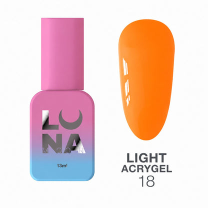 LUNAmoon Light Acrygel Nº18 Acrygel Liquide Renforcement Ongles