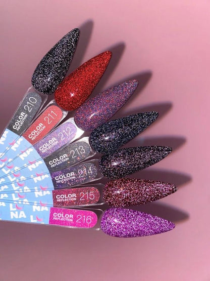 Vernis semi-permanent LUNAmoon réfléchissant color 211 TPO FREE