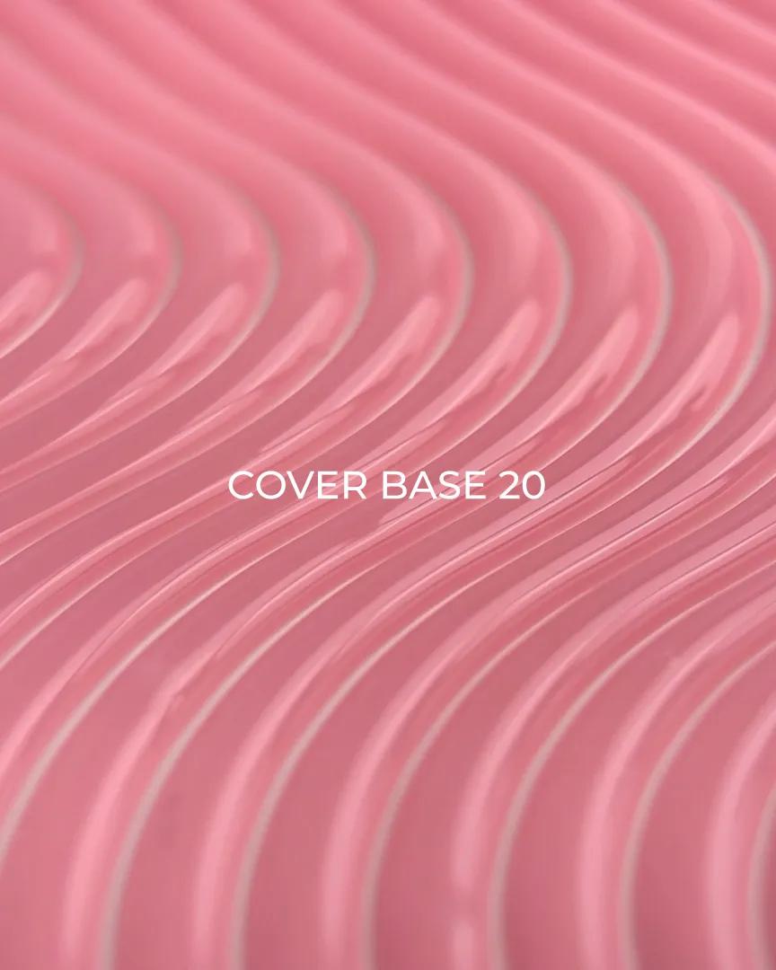 LUNAmoon Cover Base 20 Base Camouflage pour Ongles