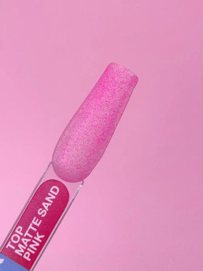 Top mat sans couche collante LUNAmoon Top Matte Sand Pink 13 ml