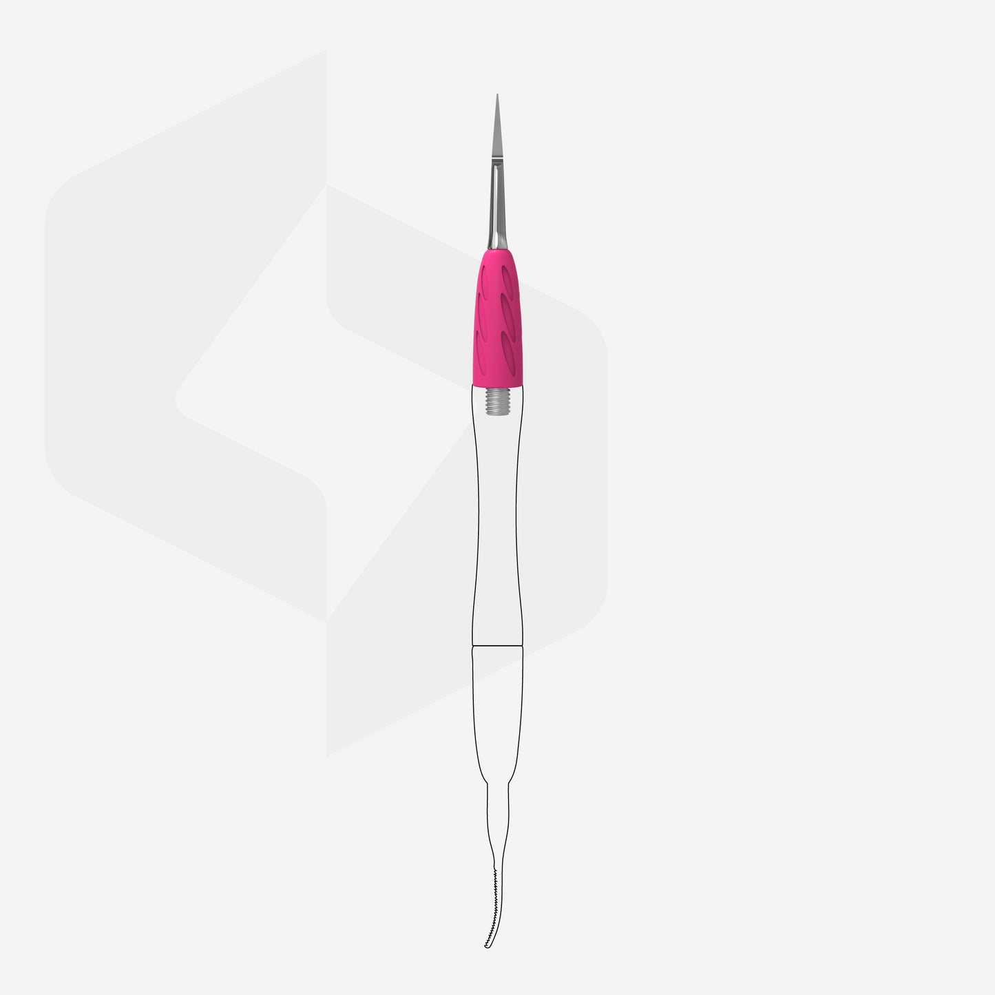 Embout curette pointe courbée STALEKS PRO COMBO UNIQ 34 WPPQ-34