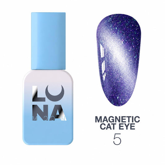 LUNAmoon Magnetic Cat Eye Color N° 5 – Vernis semi-permanent TPO FREE