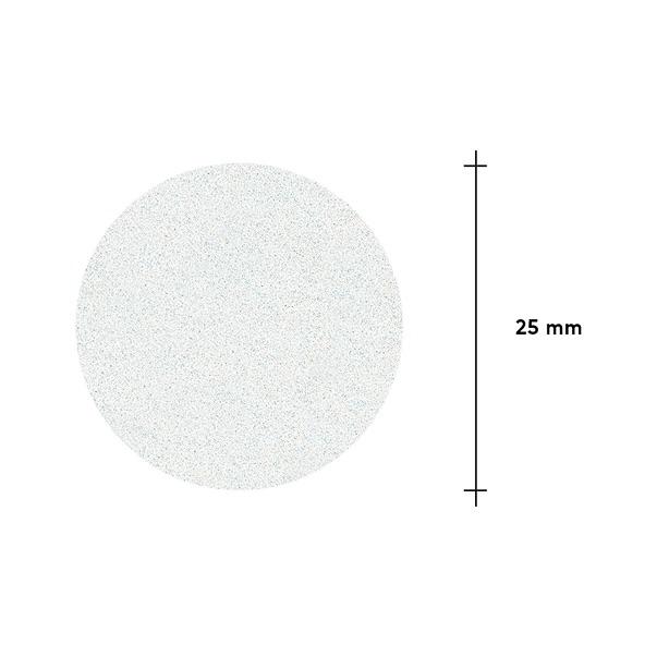 Limes blanches jetables pour disque de pédicure PODODISC L EXPERT 320 grit (50 pcs)