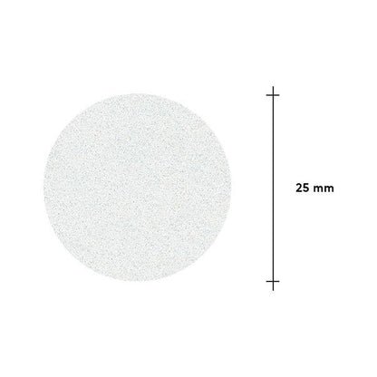 Limes blanches jetables pour disque de pédicure PODODISC L EXPERT 320 grit (50 pcs)