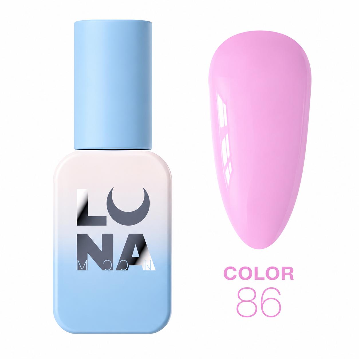 LUNAmoon Color Gel Polish №86 Vernis Semi-Permanent