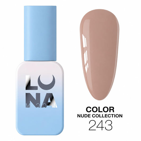 Vernis semi-permanent Color №243 hautement pigmenté TPO FREE