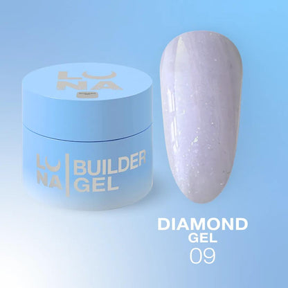 Gel de construction LUNAmoon Diamond Gel N°9