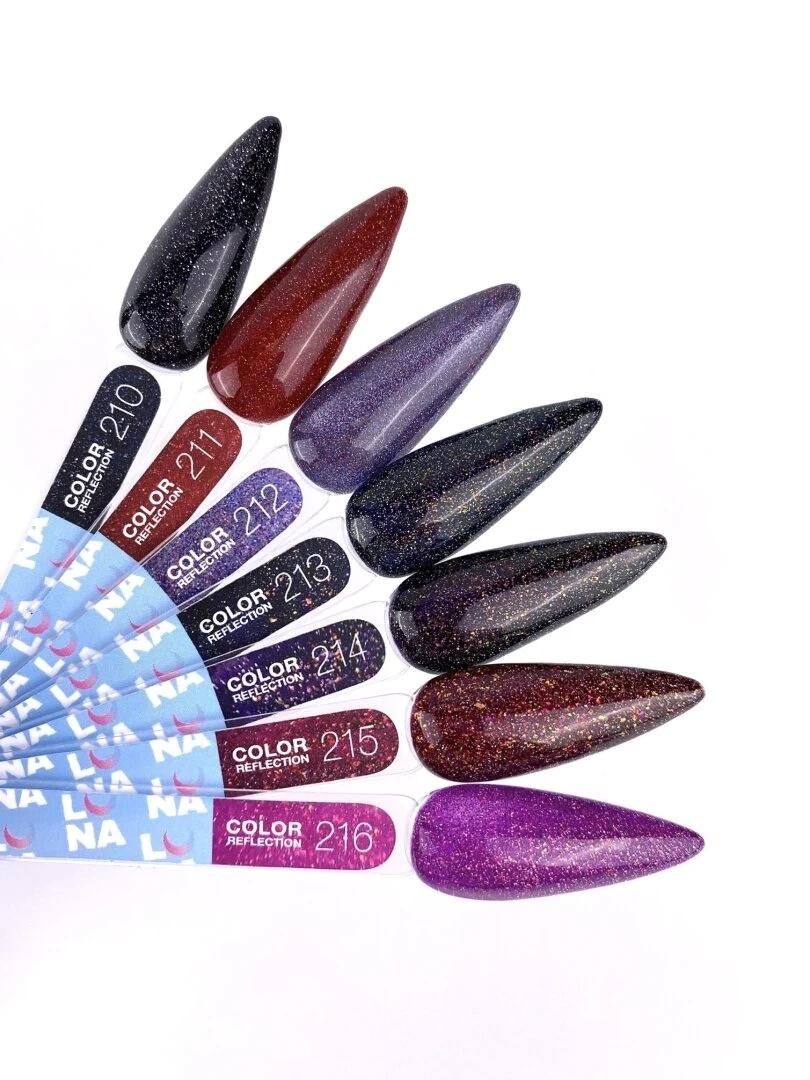Vernis semi-permanent LUNAmoon réfléchissant color 215 TPO FREE