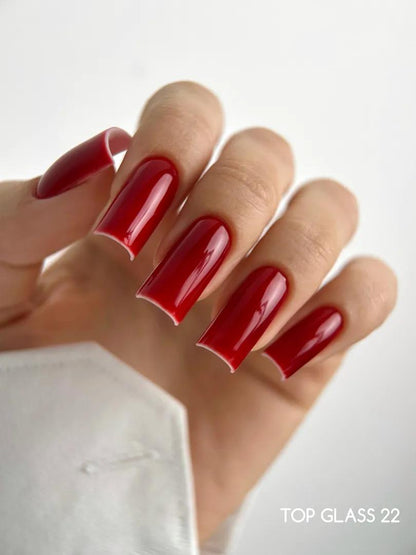 LUNAmoon Top Glass N°22 Top Coat Coloré Sans Résidu 13 ml