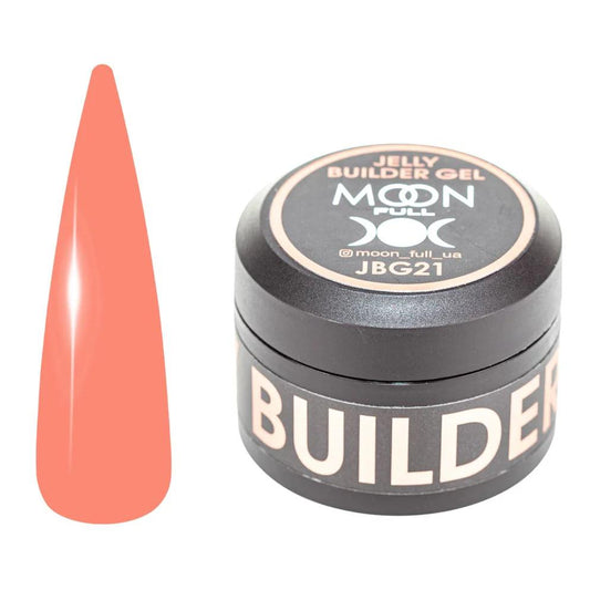 Gel Jelly Builder Gel JBG 21 Moon Full pour extension d’ongles – sans TPO ni HEMA