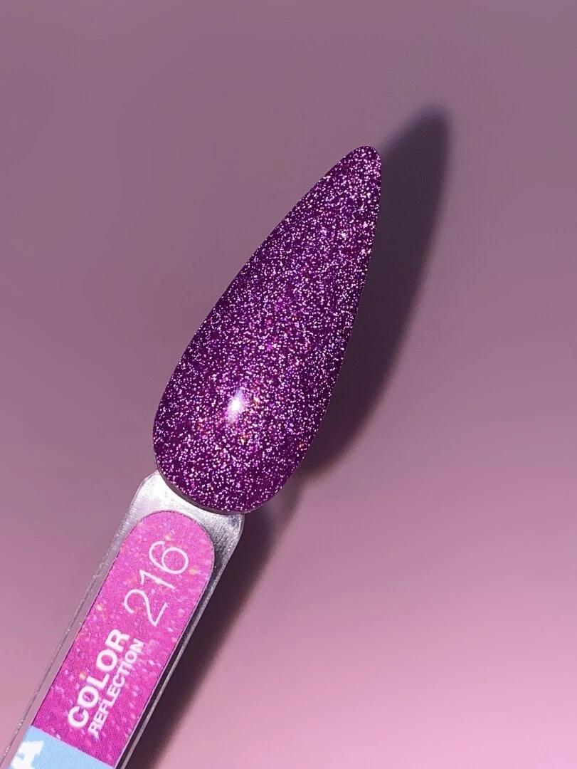 Vernis semi-permanent LUNAmoon réfléchissant color 216 TPO FREE