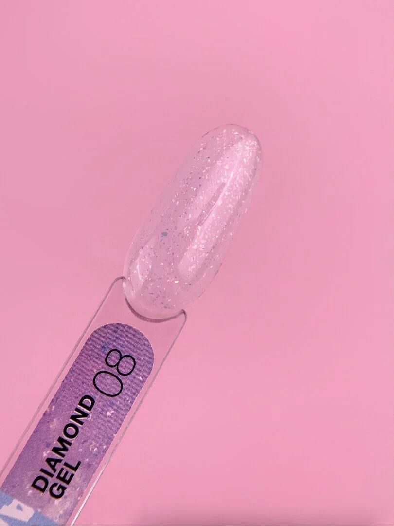 Gel de construction LUNAmoon Diamond Gel N°8